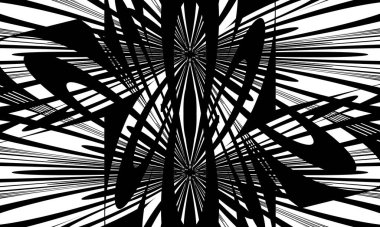 soyut ve dalgalanan siyah-beyaz operasyon sanat arka planı