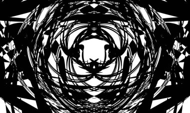 Operasyon sanatında dalgalı çizgileri olan tek renkli doku