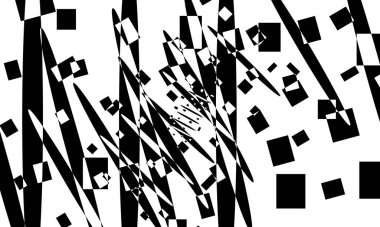 Modern tasarımlar ve dokular için siyah soyut desenler