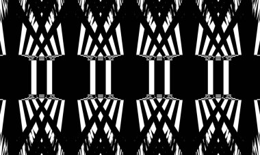 Cadılar Bayramı orijinal tasarımı için beyaz arkaplan tek renkli duvar kağıdı üzerindeki mistik siyah desen