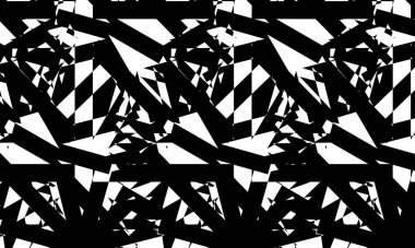 Operasyon sanatı tarzında siyah desen tasarım için büyüleyici duvar kağıdı