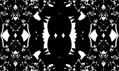 Siyah eşsiz desenli tasarım için soyut gizemli arkaplan