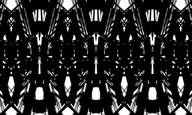 Modern tasarım için orijinal siyah desenli yaratıcı duvar kağıdı