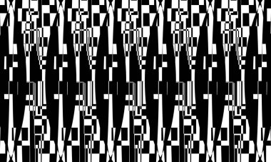 tasarım için operasyon sanatının dokusunda geleceksel desen dalgalanması