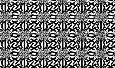 Operasyon sanatının modern tasarımında büyüleyici siyah desen