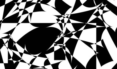 Büyüleyici siyah operasyon sanatı. Yaratıcı kapak.