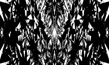 Operasyon sanatı tarzında muhteşem tek renkli duvar kâğıdı büyüleyici desen