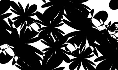 mistik siyah desenler modern optik illüzyon duvar kağıdı tasarım için