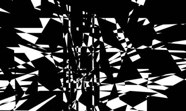 Operasyon sanatı tarzında duvar kağıdı siyah desen