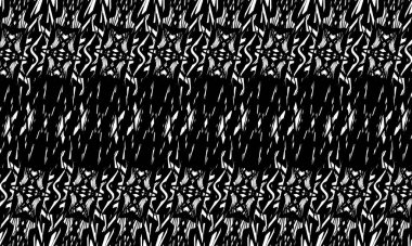 Kara mistik desenler Cadılar Bayramı modern tasarımı için orijinal duvar kâğıdı