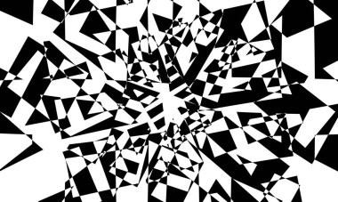 Operasyon sanatı tarzında tek renkli arka plan büyüleyici optik illüzyon