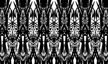 Operasyon sanatının orijinal tasarım konseptinde büyüleyici siyah desen