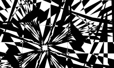 Operasyon sanatı biçiminde tasarım deseni için monokrom dokusu