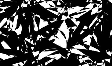 Siyah Gizemli Şablon Operasyon Sanatı Modern Tasarım