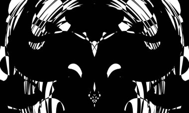 Tek renkli kapak için beyaz arkaplan duvar kağıdındaki orijinal siyah desenler