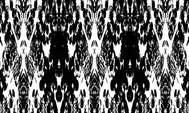 Operasyon sanatı tarzında siyah beyaz duvar kağıdı modern tasarım konsepti