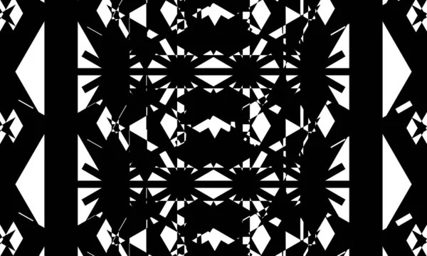 现代光学幻想黑白墙纸 — 图库矢量图片