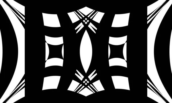Schwarz Weiße Tapete Für Modernes Design — Stockvektor