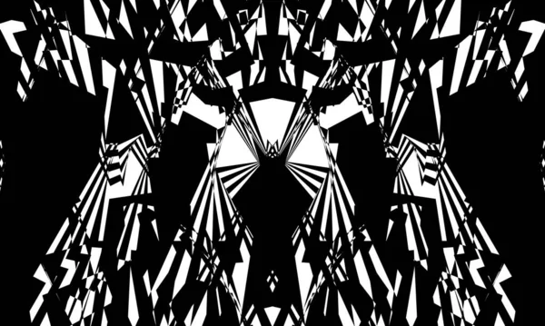 Mystérieux Motif Noir Texture Gros Plan Design Moderne — Image vectorielle