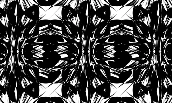 Искажённый Чёрный Шаблон Современного Дизайна — стоковый вектор