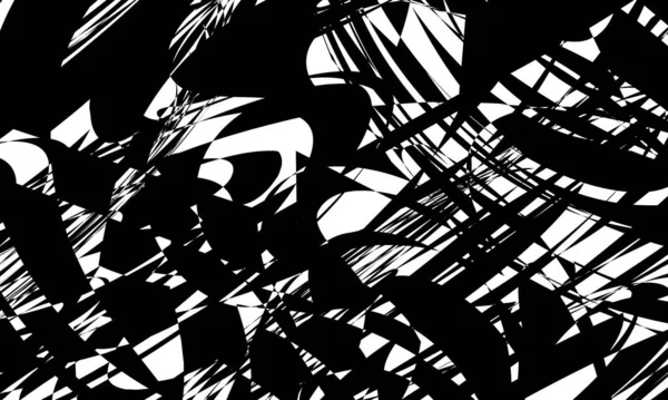Μαύρο Μοτίβο Χωνί Λευκό Φόντο Δημιουργική Ταπετσαρία Για Σχεδιασμό — Διανυσματικό Αρχείο