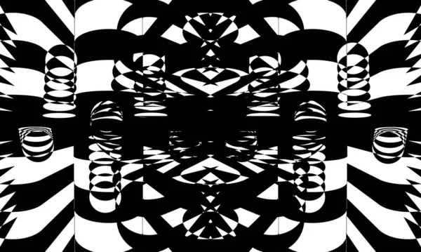 Мистические Черные Узоры Креативная Текстура Современного Дизайна Хэллоуин Концепции — стоковый вектор