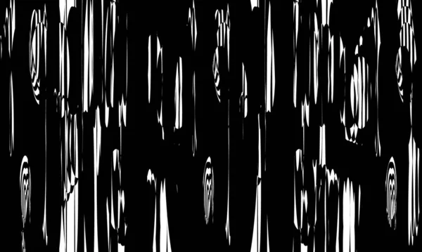 カバーのためのアートスタイルの創造的なパターンで抽象的な黒のテクスチャ — ストックベクタ