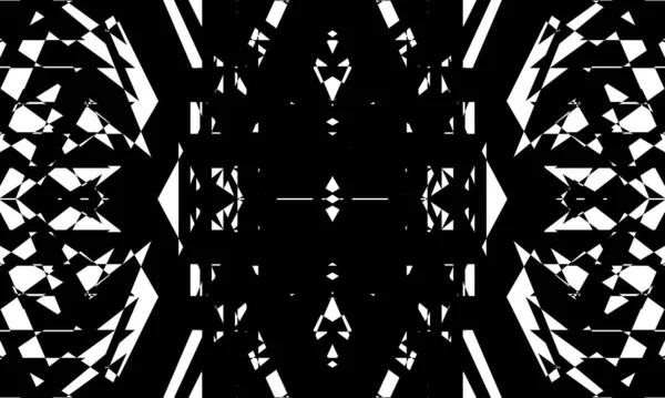 オープンアートのオリジナルと神秘的なスタイルの黒神秘的なパターン — ストックベクタ