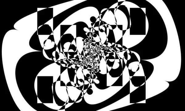 Modern tarz tasarım için siyah beyaz duvar kağıdı