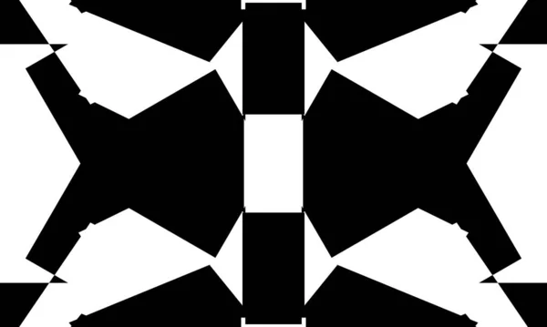 Fond Noir Blanc Dans Style Motifs Originaux Art — Image vectorielle