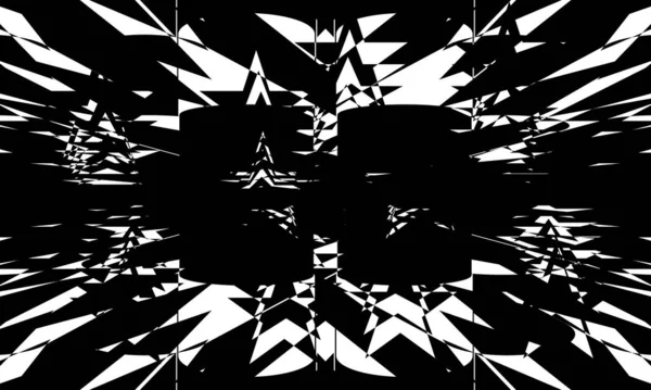 Motif Noir Pour Design Original Avec Illusion Optique — Image vectorielle