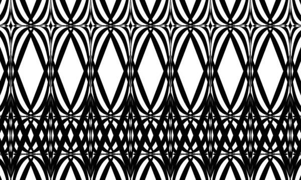 Παραμορφωμένο Μαύρο Μοτίβο Art Στυλ Δημιουργικού Σχεδιασμού — Διανυσματικό Αρχείο