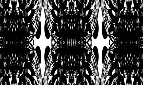 Papier Peint Mystique Monochrome Avec Illusion Optique Concept Design Moderne — Image vectorielle