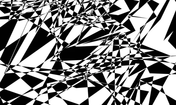 白い背景に黒い抽象的なパターン — ストックベクタ