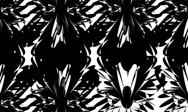 Унікальний Чорний Візерунок Хеллоуїна Оригінальний Монохромні Шпалери Сучасний Дизайн — стоковий вектор