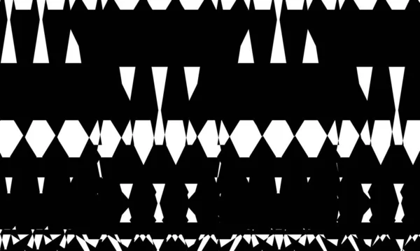 Hypnotisches Schwarzes Muster Art Stil Monochrome Tapete Für Modernes Design — Stockvektor