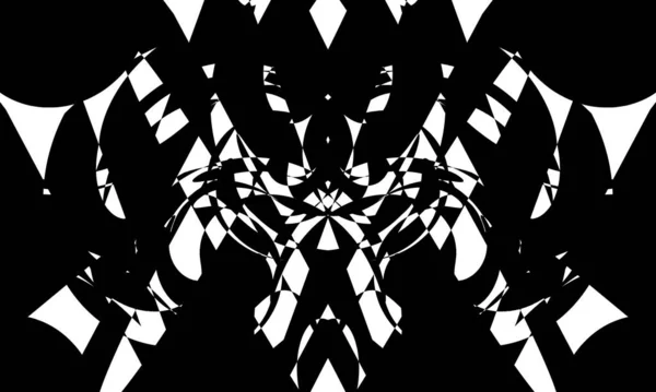 Чорний Візерунок Дизайну Оптичною Ілюзією Креативна Обкладинка — стоковий вектор