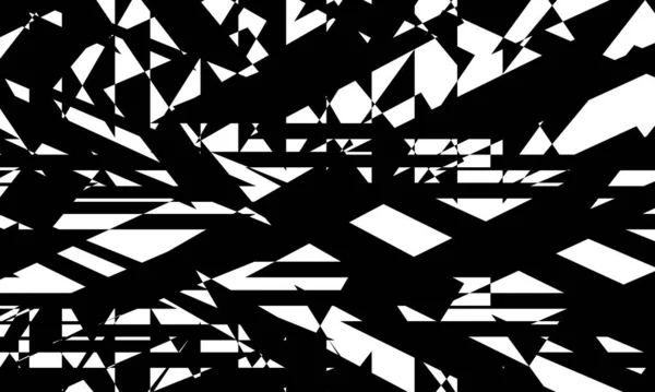 Motif Mystique Noir Sur Fond Blanc Dans Style Art Original — Image vectorielle