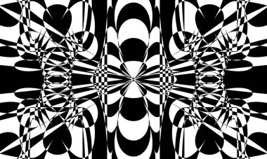 Modern optik illüzyon için arkaplan