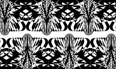 Cadılar Bayramı Operasyonu için siyah esrarengiz desen orijinal tasarım