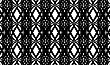 mistik siyah desenler modern optik illüzyon duvar kağıdı tasarım için