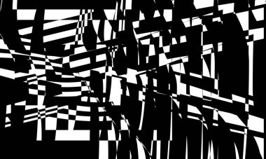 Operasyon sanatı tarzında siyah desenler büyüleyici duvar kağıtları