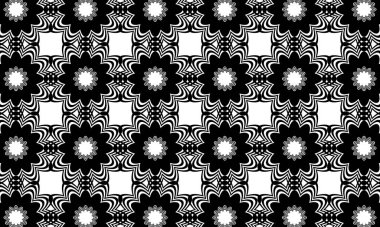 Operasyon sanatının modern tasarımında soyut siyah desen