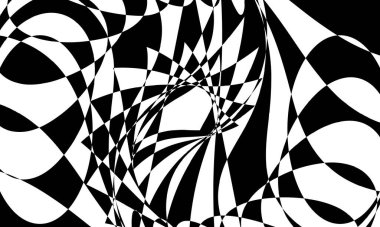 Modern operasyon sanatının kitap kapağı için mistik desen