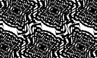 Büyüleyici dalgalı çizgiler modern optik illüzyon