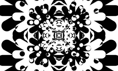 Modern tasarım için siyah ve beyaz soyut arkaplan