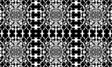 Operasyon sanatı tarzında monokrom desenleri modern duvar kağıdı optik illüzyonu