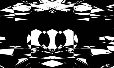 Modern tarz tasarım için siyah beyaz duvar kağıdı