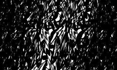 Operasyon sanatında modern tasarım için büyüleyici ve özgün siyah desen