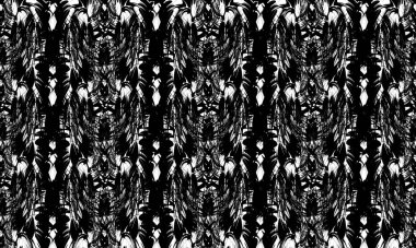 tasarım için op sanat stili monokrom dokusunda yaratıcı desenler